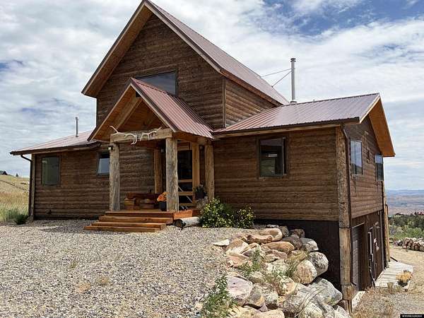 6 Acres of Land with Home for Sale in Dubois, Wyoming