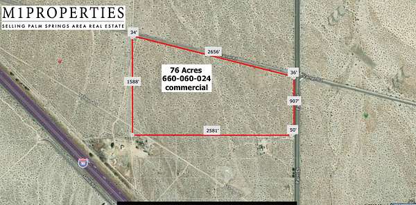 76 Acres of Land for Sale in Desert Hot Springs, California