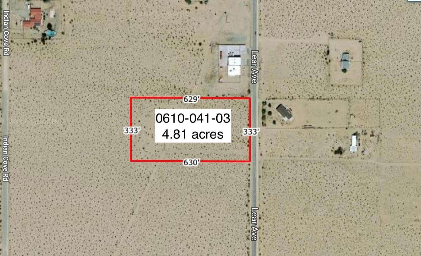 4.8 Acres of Land for Sale in Twentynine Palms, California