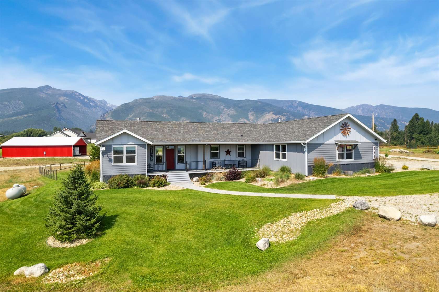 2.49 Acres of Land with Home for Sale in Hamilton, Montana
