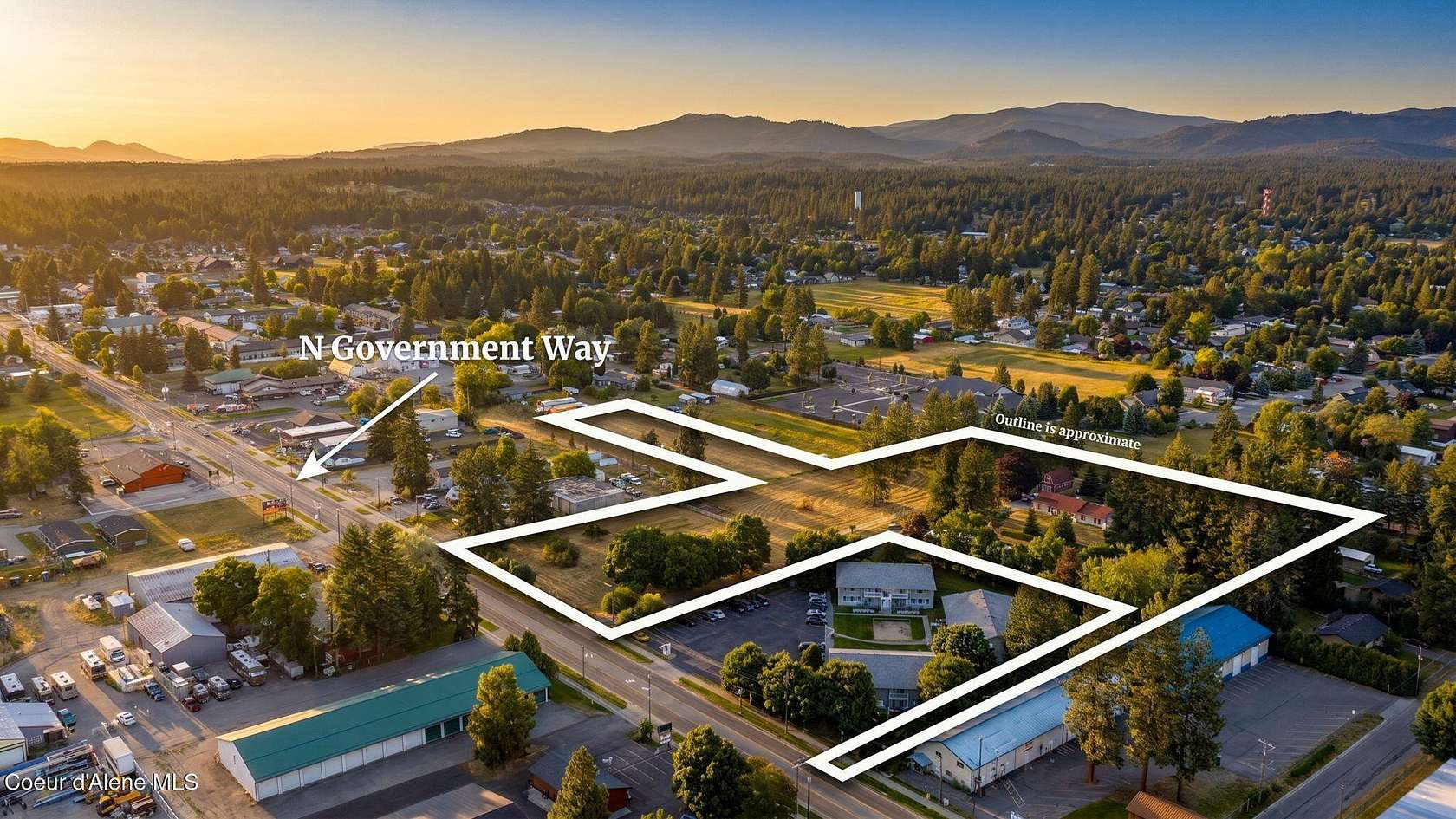 6.24 Acres of Land for Sale in Hayden, Idaho
