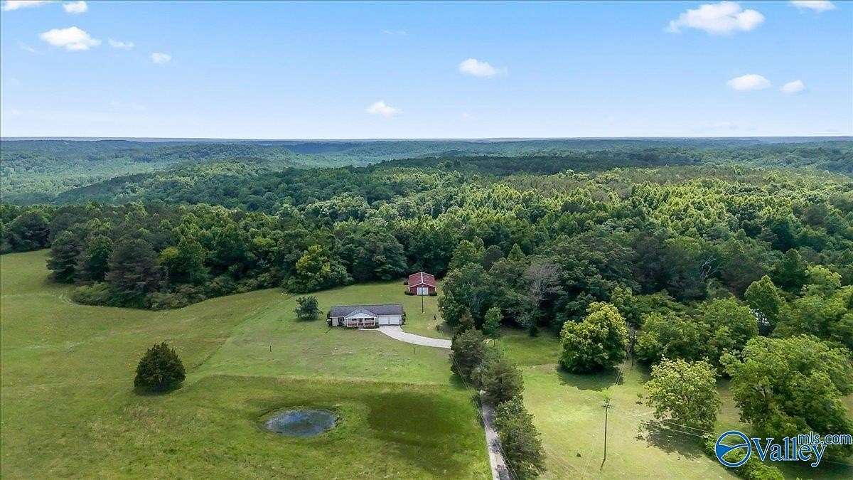 66 Acres of Land with Home for Sale in Bremen, Alabama