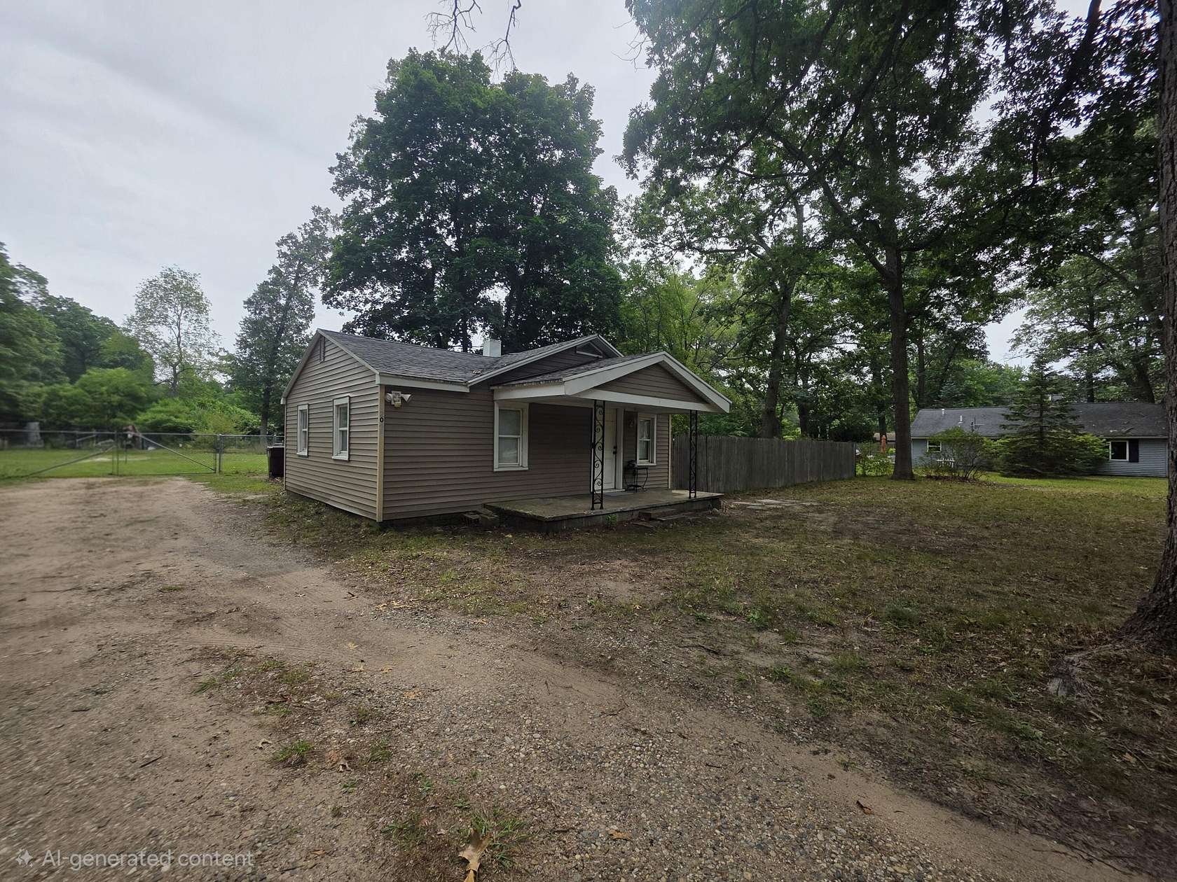 4.29 Acres of Land with Home for Sale in Muskegon, Michigan