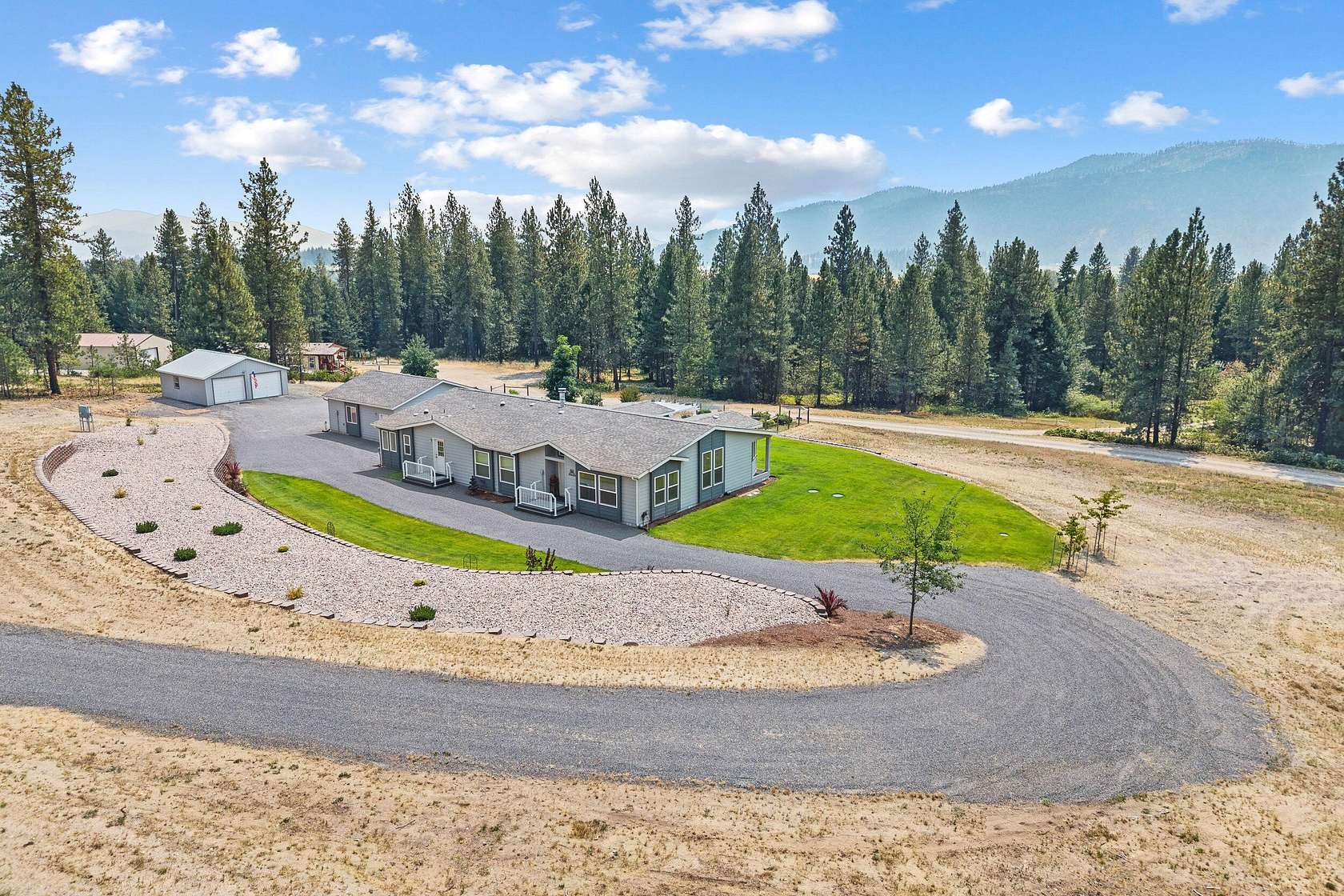 3.5 Acres of Land with Home for Sale in Chewelah, Washington