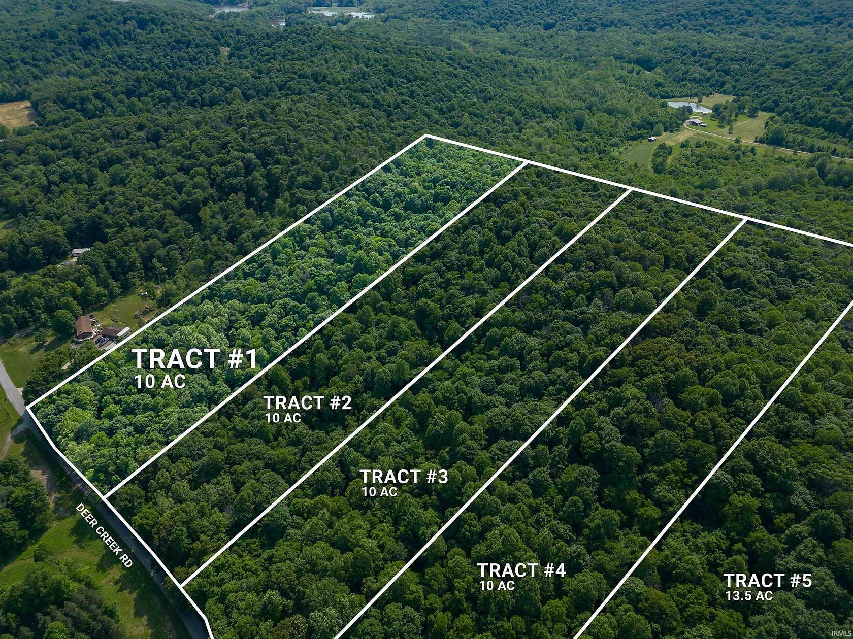 10 Acres of Recreational & Residential Land for Sale in Cannelton, Indiana