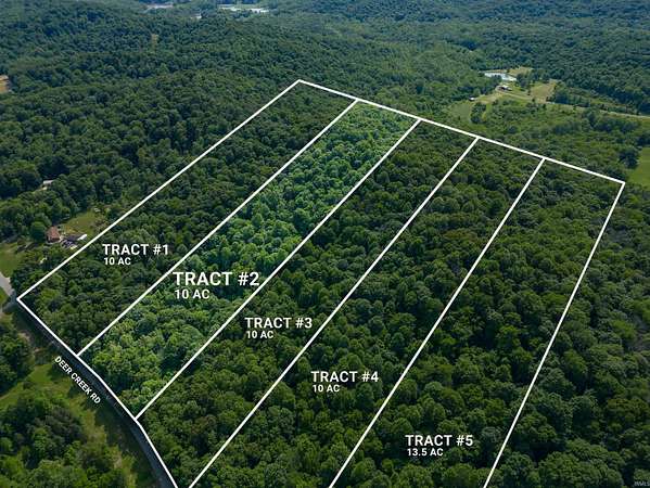 10 Acres of Recreational Land for Sale in Cannelton, Indiana