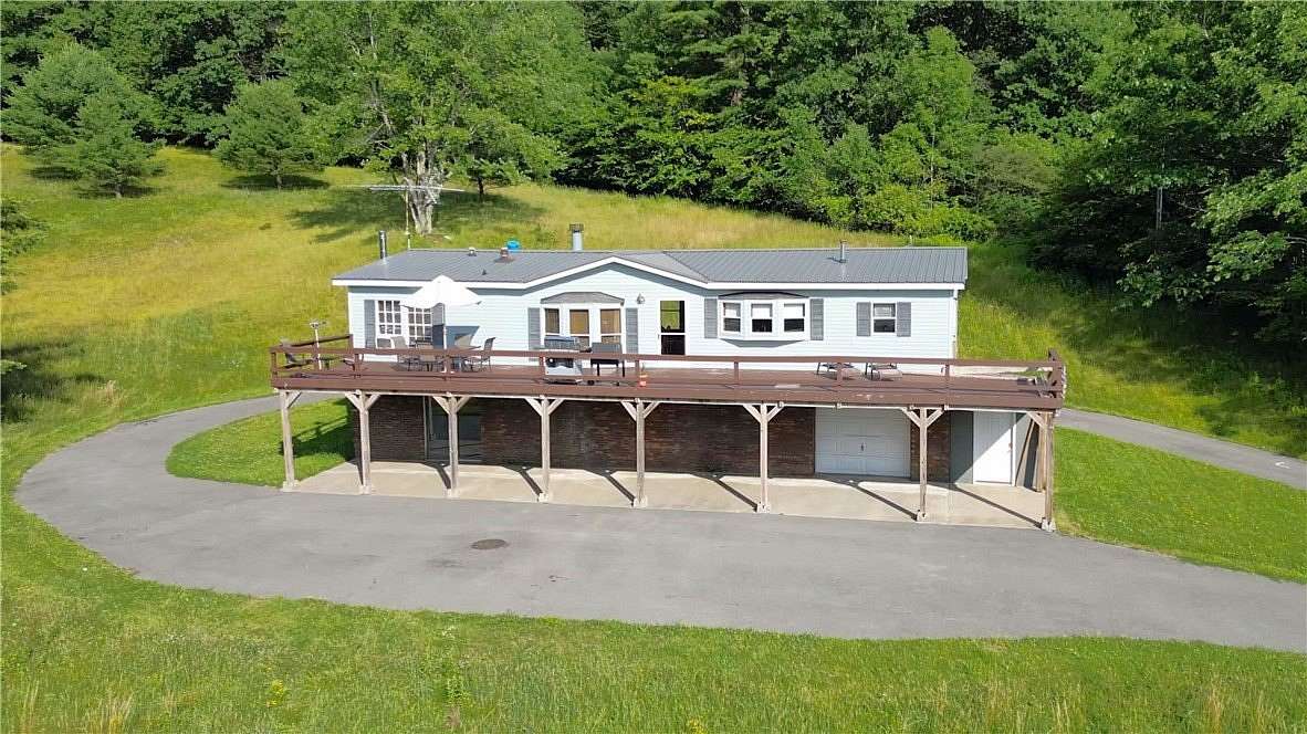 24.7 Acres of Recreational Land with Home for Sale in Oneonta, New York