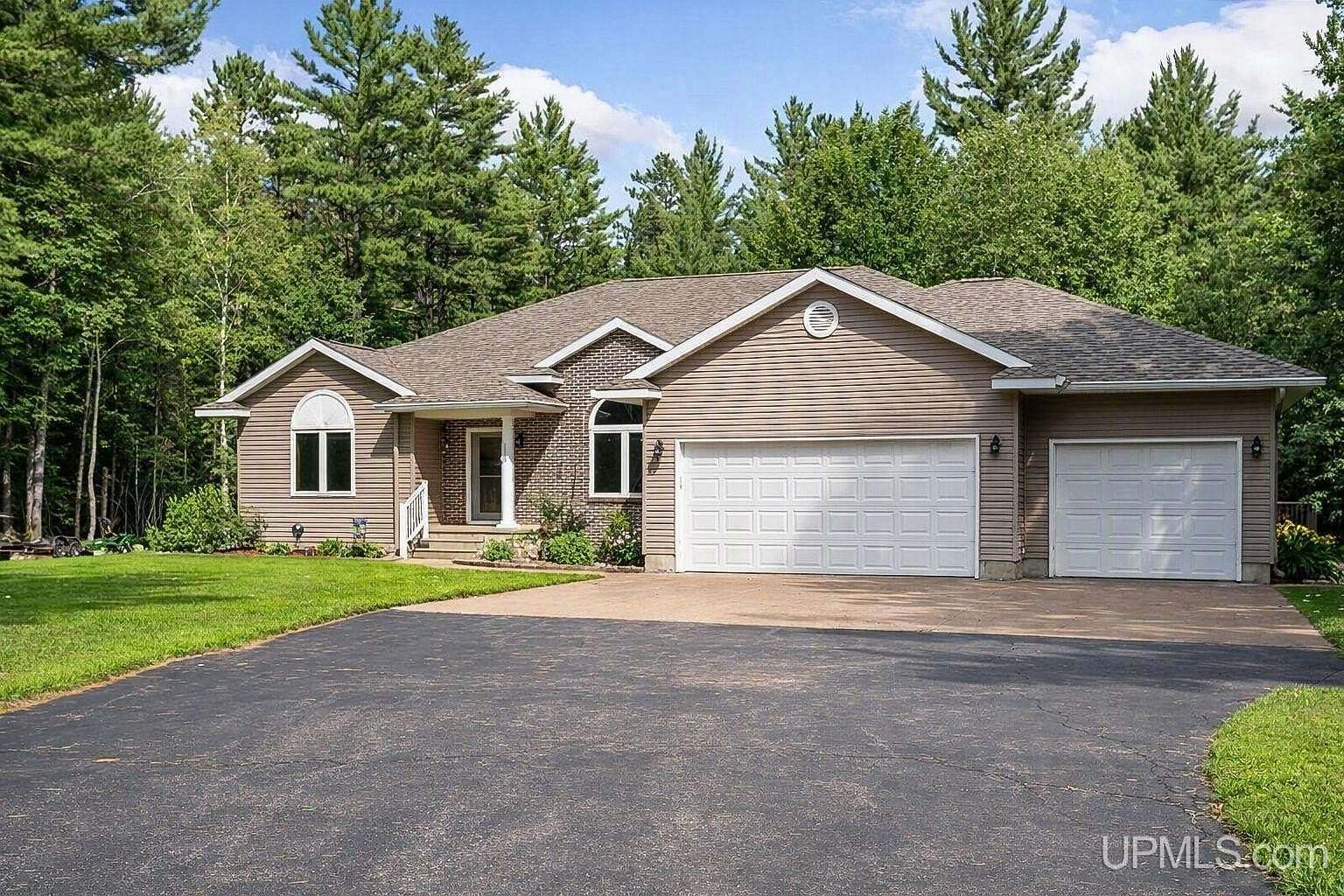 1.65 Acres of Land with Home for Sale in Gwinn, Michigan