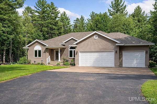 1.65 Acres of Land with Home for Sale in Gwinn, Michigan
