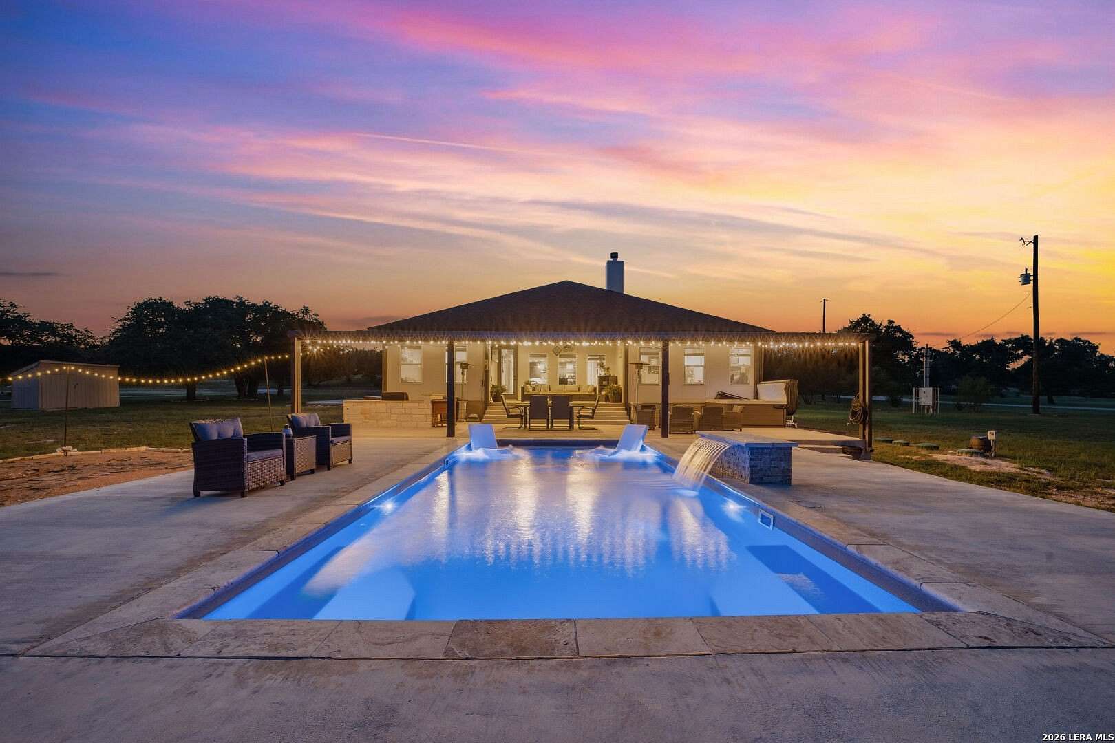 6.4 Acres of Land with Home for Sale in Canyon Lake, Texas