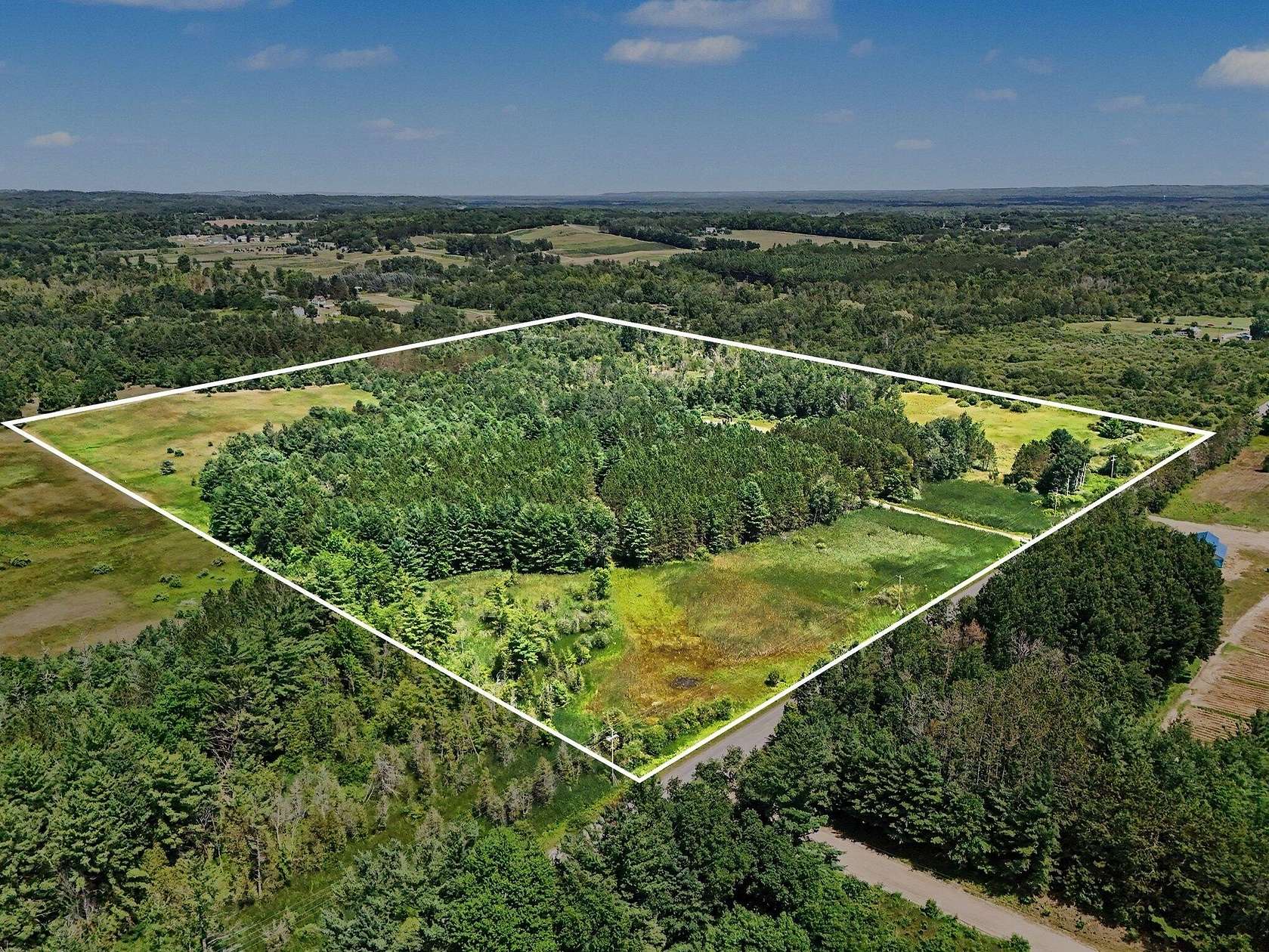 40 Acres of Recreational & Residential Land for Sale in Kaleva, Michigan