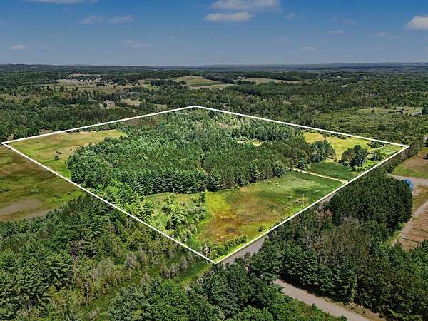 40 Acres of Recreational & Residential Land for Sale in Kaleva, Michigan