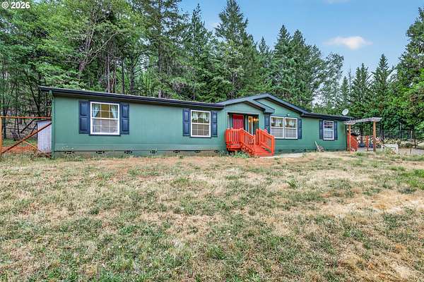 19.9 Acres of Recreational Land with Home for Sale in Wilderville, Oregon
