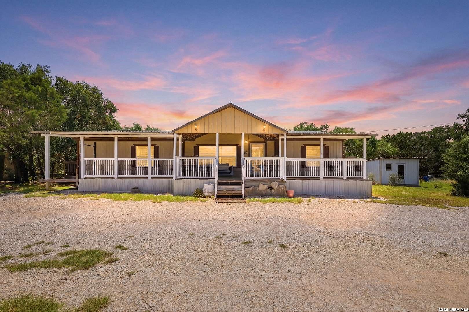 5.1 Acres of Land with Home for Sale in Lakehills, Texas