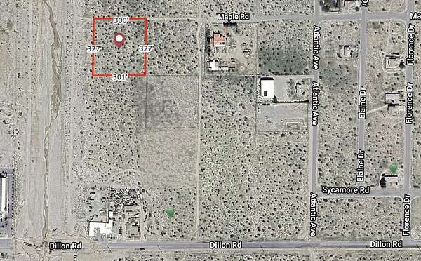 2.26 Acres of Commercial Land for Sale in Desert Hot Springs, California