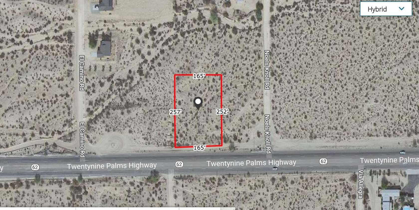 0.96 Acres of Land for Sale in Twentynine Palms, California
