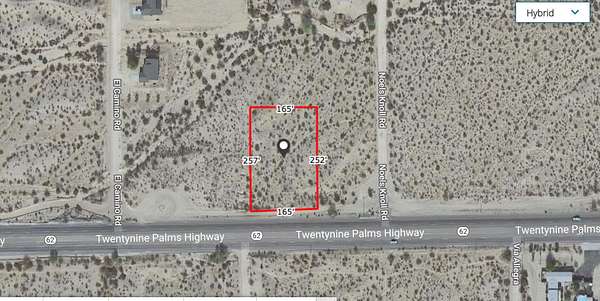 0.96 Acres of Land for Sale in Twentynine Palms, California