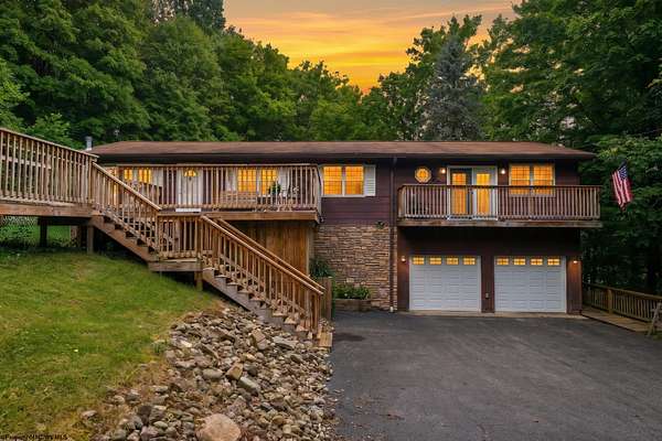 3.7 Acres of Land with Home for Sale in Morgantown, West Virginia
