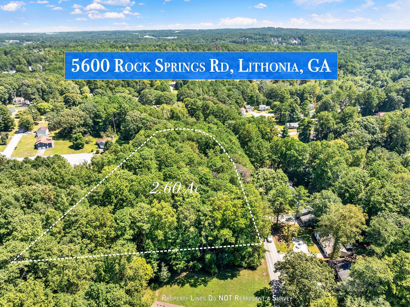 2.56 Acres of Residential Land for Sale in Lithonia, Georgia