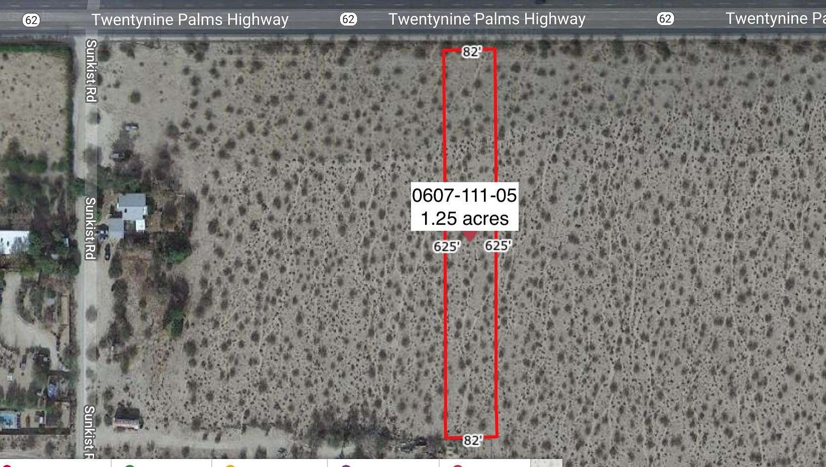 1.25 Acres of Residential Land for Sale in Joshua Tree, California