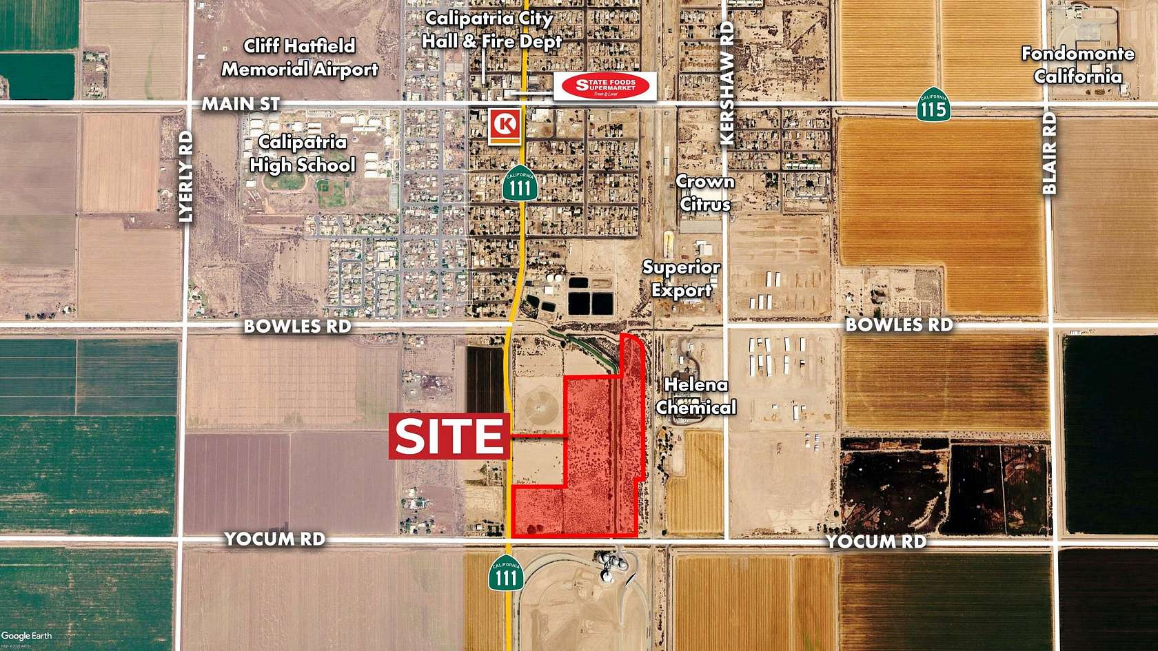 56.4 Acres of Agricultural Land for Sale in Calipatria, California
