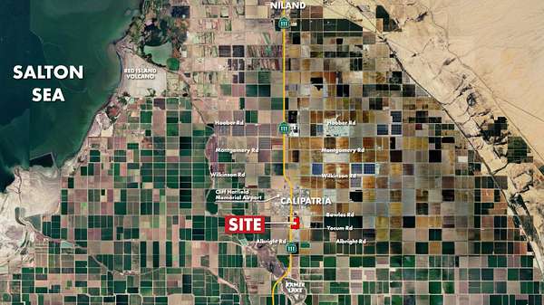 56.4 Acres of Agricultural Land for Sale in Calipatria, California