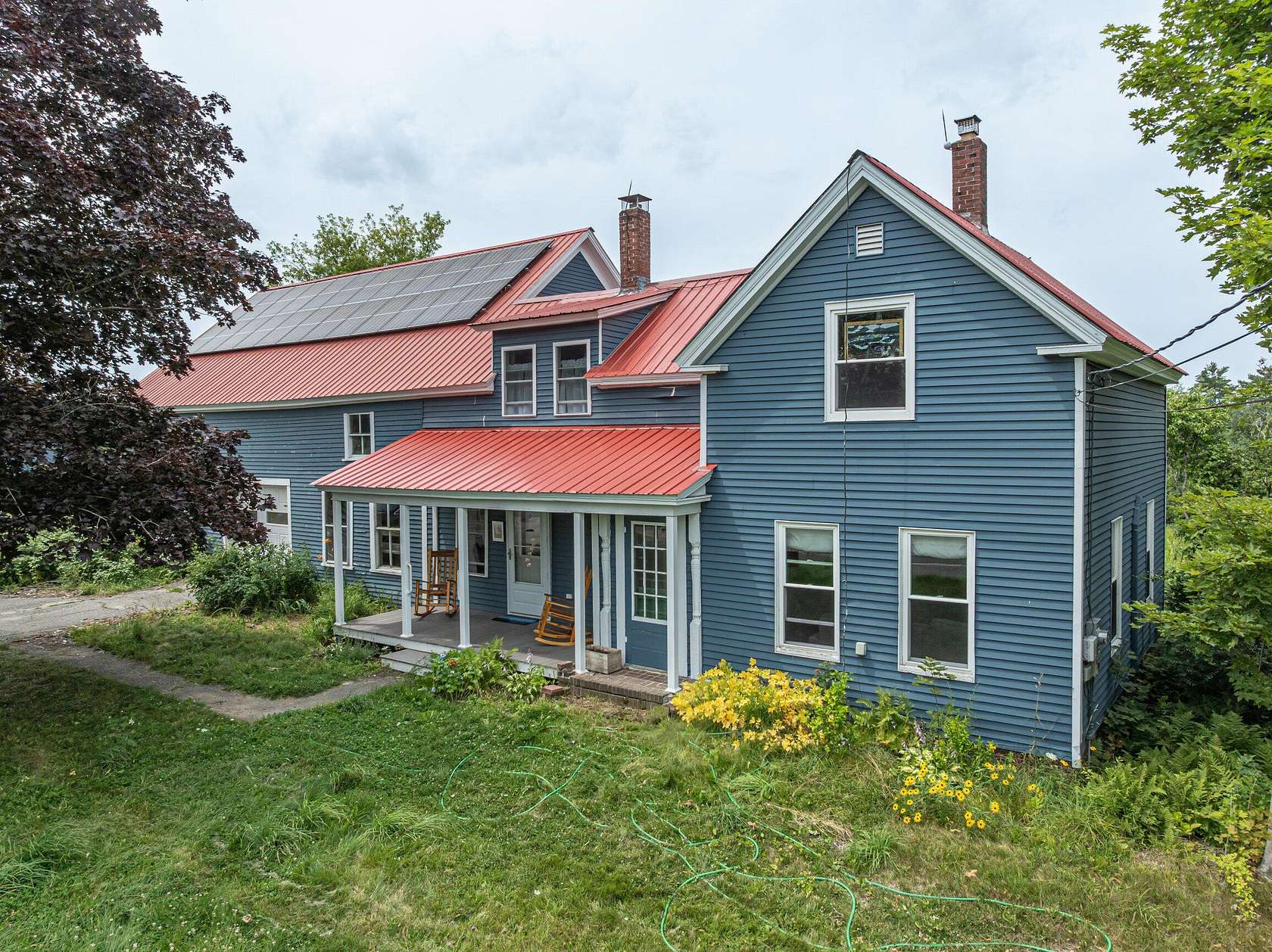 4 Acres of Land with Home for Sale in Monmouth, Maine