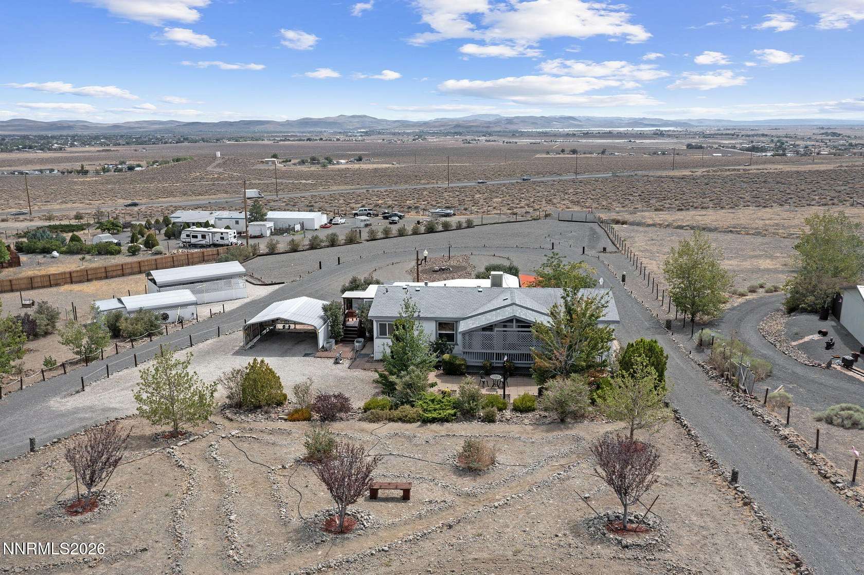 2.26 Acres of Land with Home for Sale in Silver Springs, Nevada