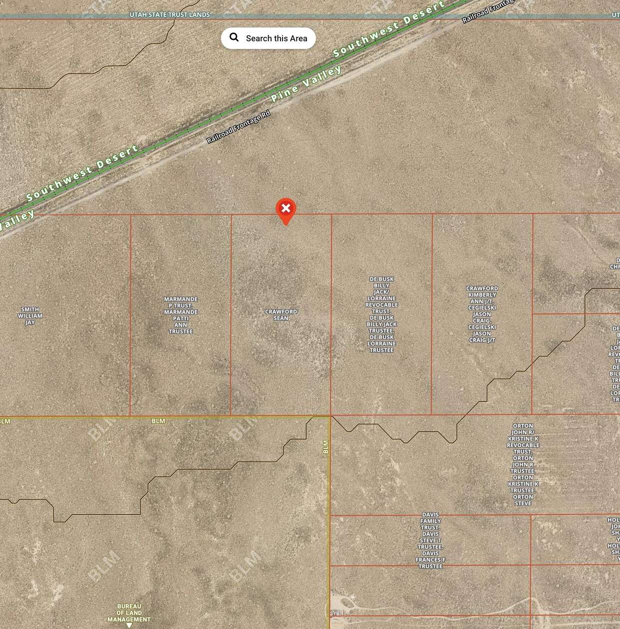 20 Acres of Recreational & Residential Land for Sale in Beryl, Utah