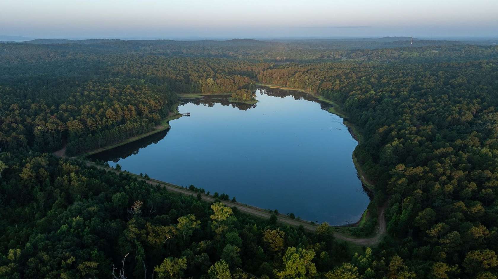 591 Acres of Land with Home for Sale in Brownsboro, Texas
