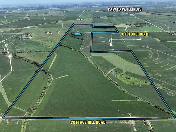 356 Acres of Land for Sale in East Paw Paw, Illinois