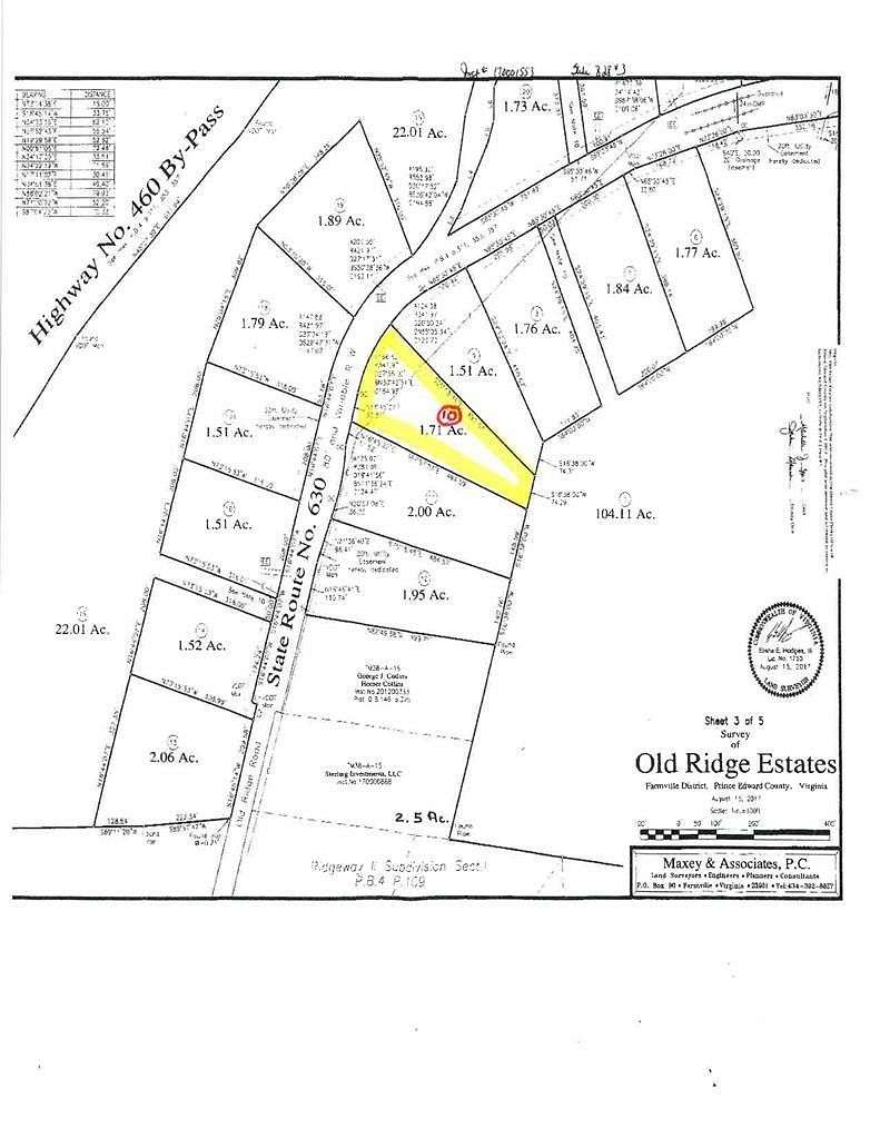 1.7 Acres of Land for Sale in Farmville, Virginia