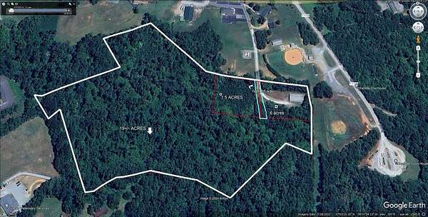 19 Acres of Mixed-Use Land for Sale in Charlotte Court House, Virginia