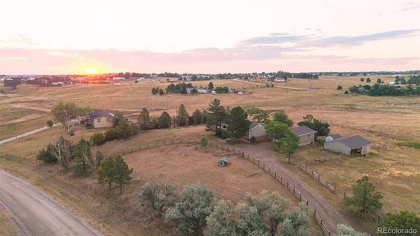 5.58 Acres of Land with Home for Sale in Parker, Colorado