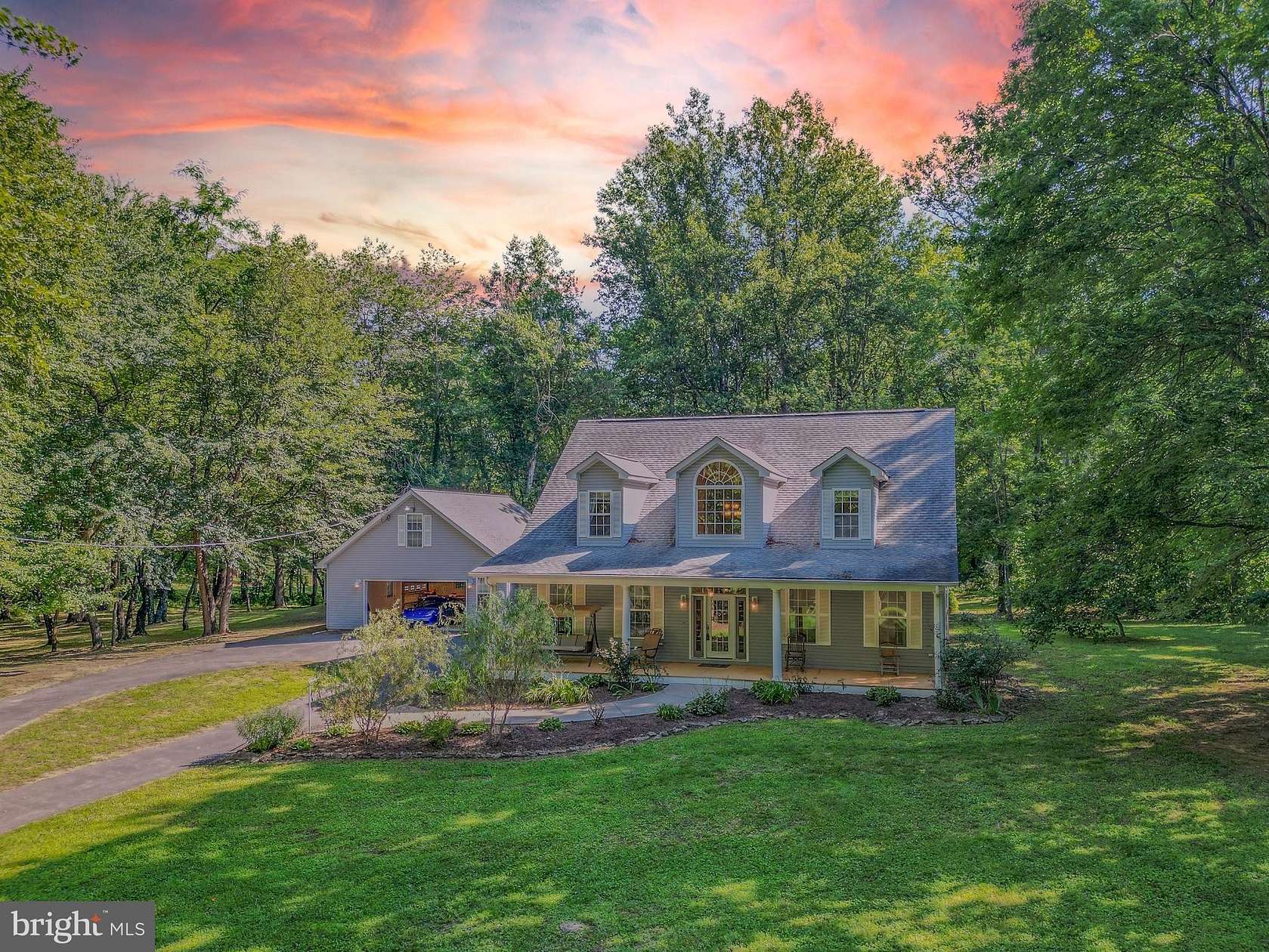 5 Acres of Land with Home for Sale in Amissville, Virginia