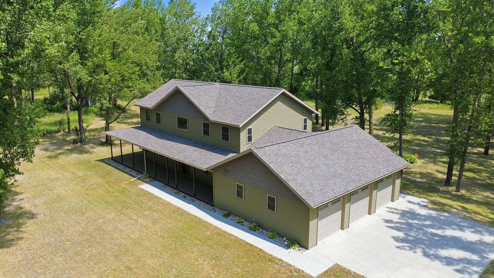 12.3 Acres of Land with Home for Sale in Hawley, Minnesota