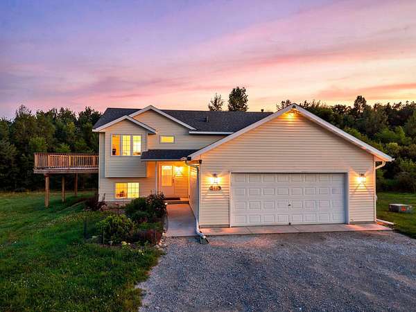 8.35 Acres of Land with Home for Sale in Rush City, Minnesota