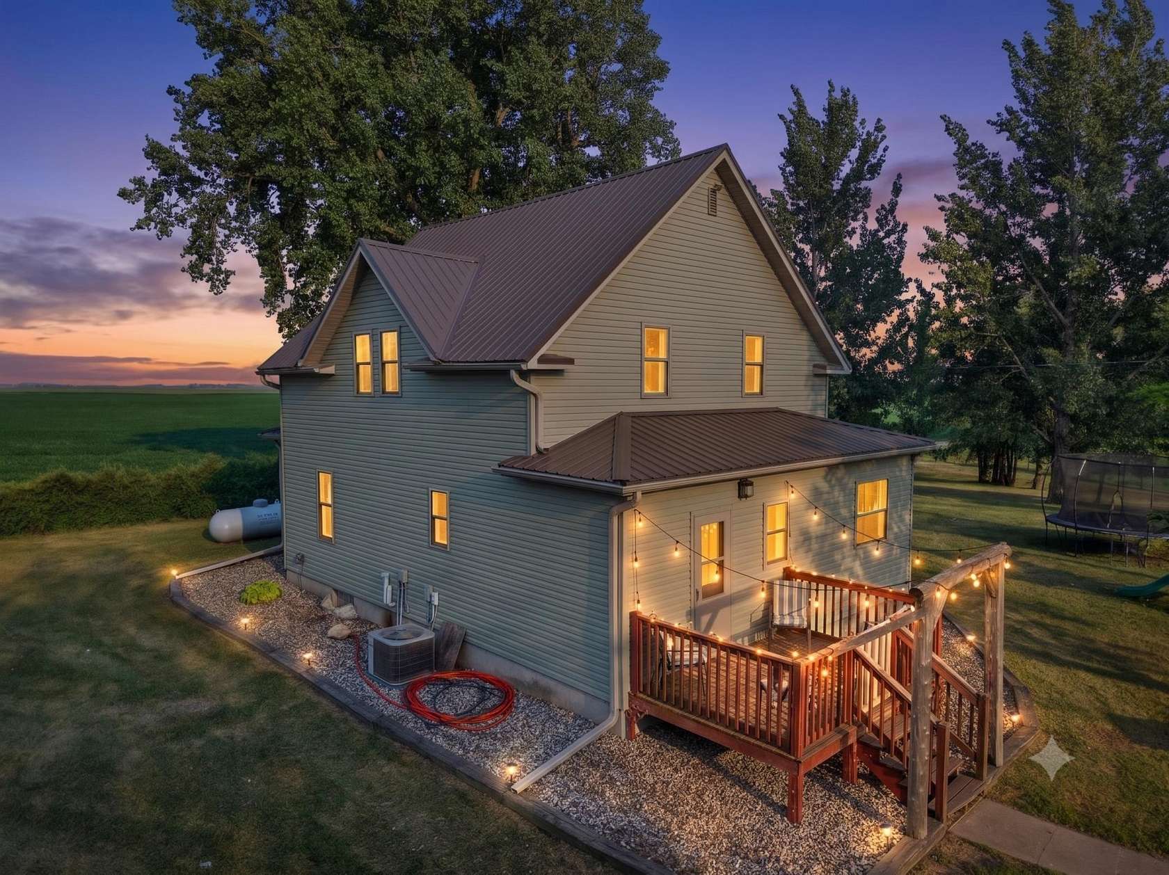 11.3 Acres of Land with Home for Sale in Evansville, Minnesota