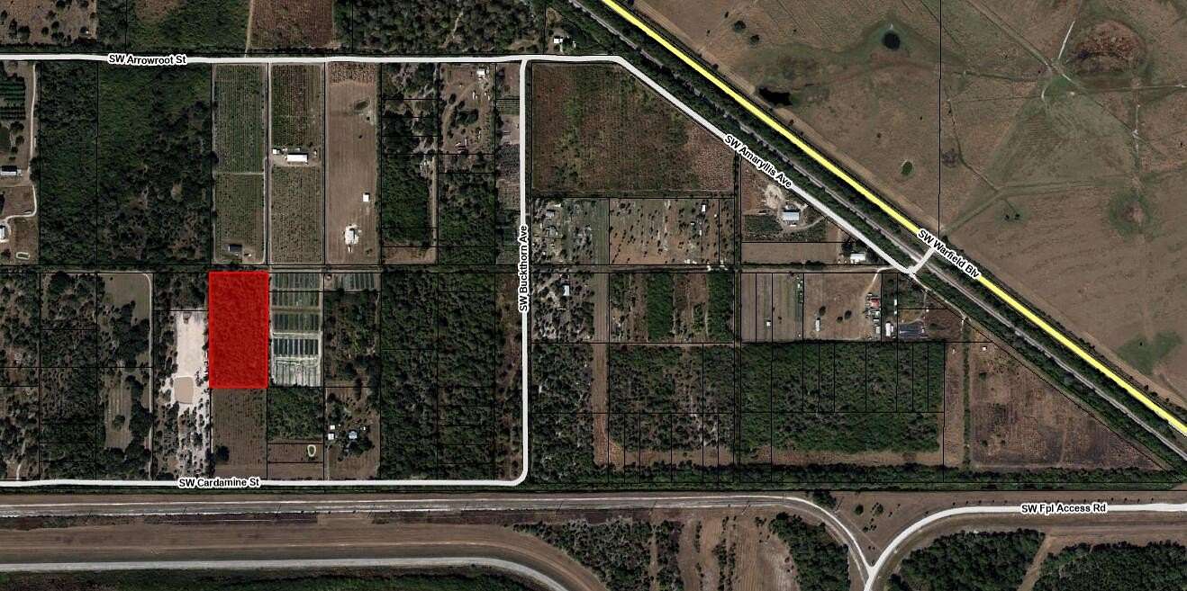 6 Acres of Land for Sale in Indiantown, Florida