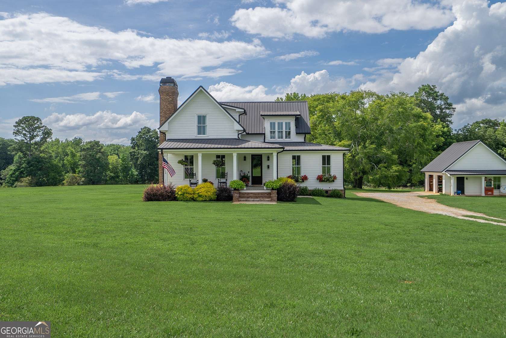 7 Acres of Land with Home for Sale in Social Circle, Georgia