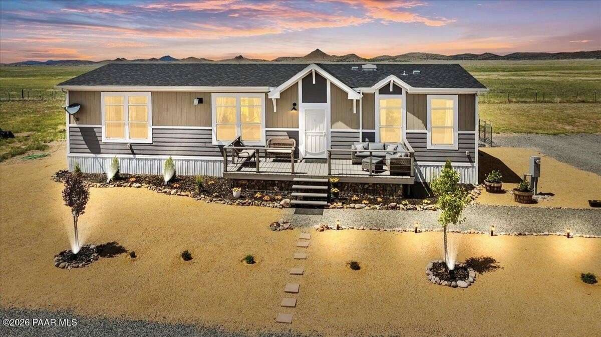 10.4 Acres of Land with Home for Sale in Prescott Valley, Arizona
