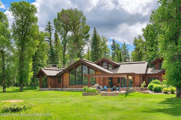 6.48 Acres of Land with Home for Sale in Jackson, Wyoming