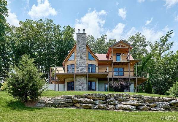 5.58 Acres of Land with Home for Sale in Winfield, Missouri