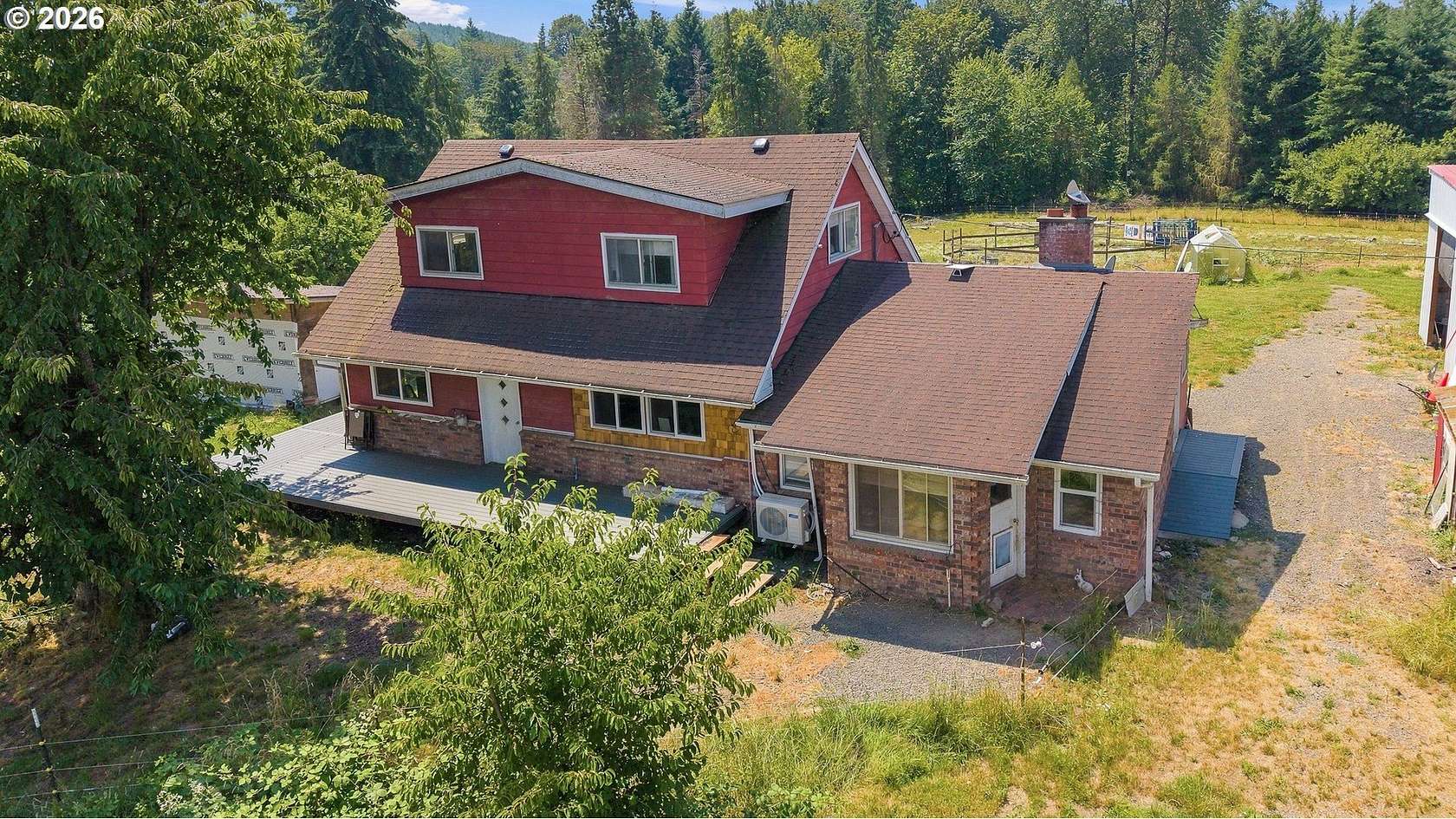 12.2 Acres of Land with Home for Sale in Rainier, Oregon