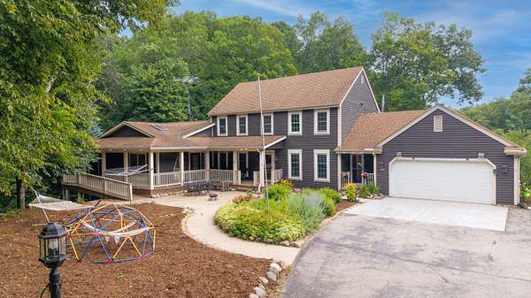 2.4 Acres of Land with Home for Sale in Kewaskum, Wisconsin