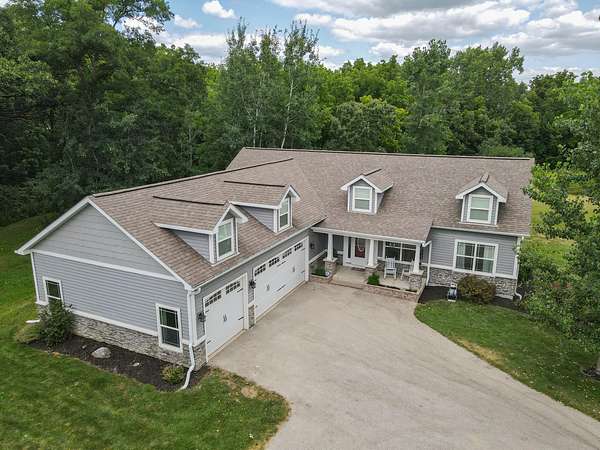 7 Acres of Land with Home for Sale in Union Grove, Wisconsin