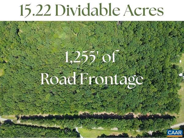 15.2 Acres of Land for Sale in Columbia, Virginia