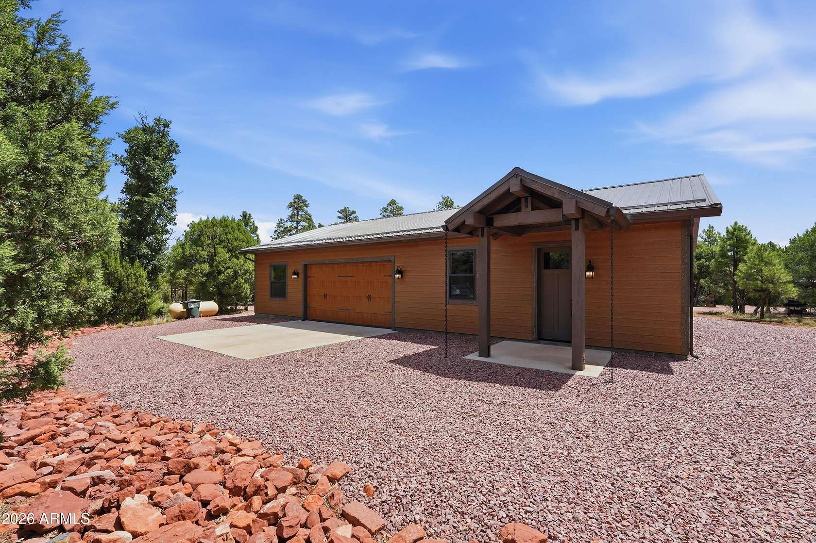 4 Acres of Land with Home for Sale in Happy Jack, Arizona