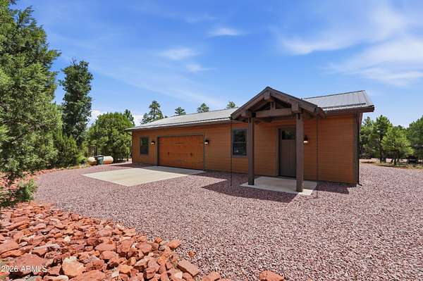 4 Acres of Land with Home for Sale in Happy Jack, Arizona