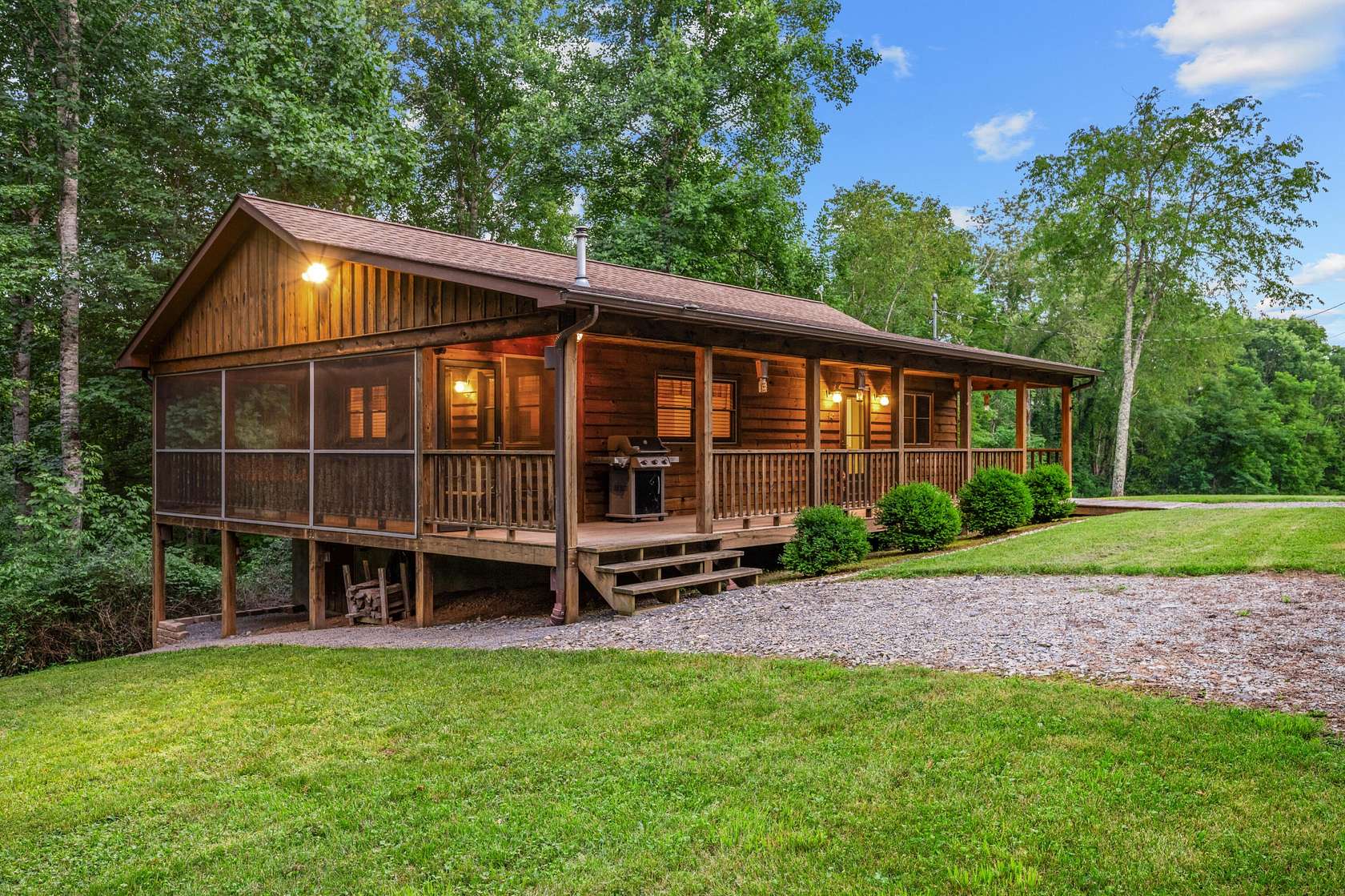 24.2 Acres of Recreational Land with Home for Sale in Hillsboro, West Virginia